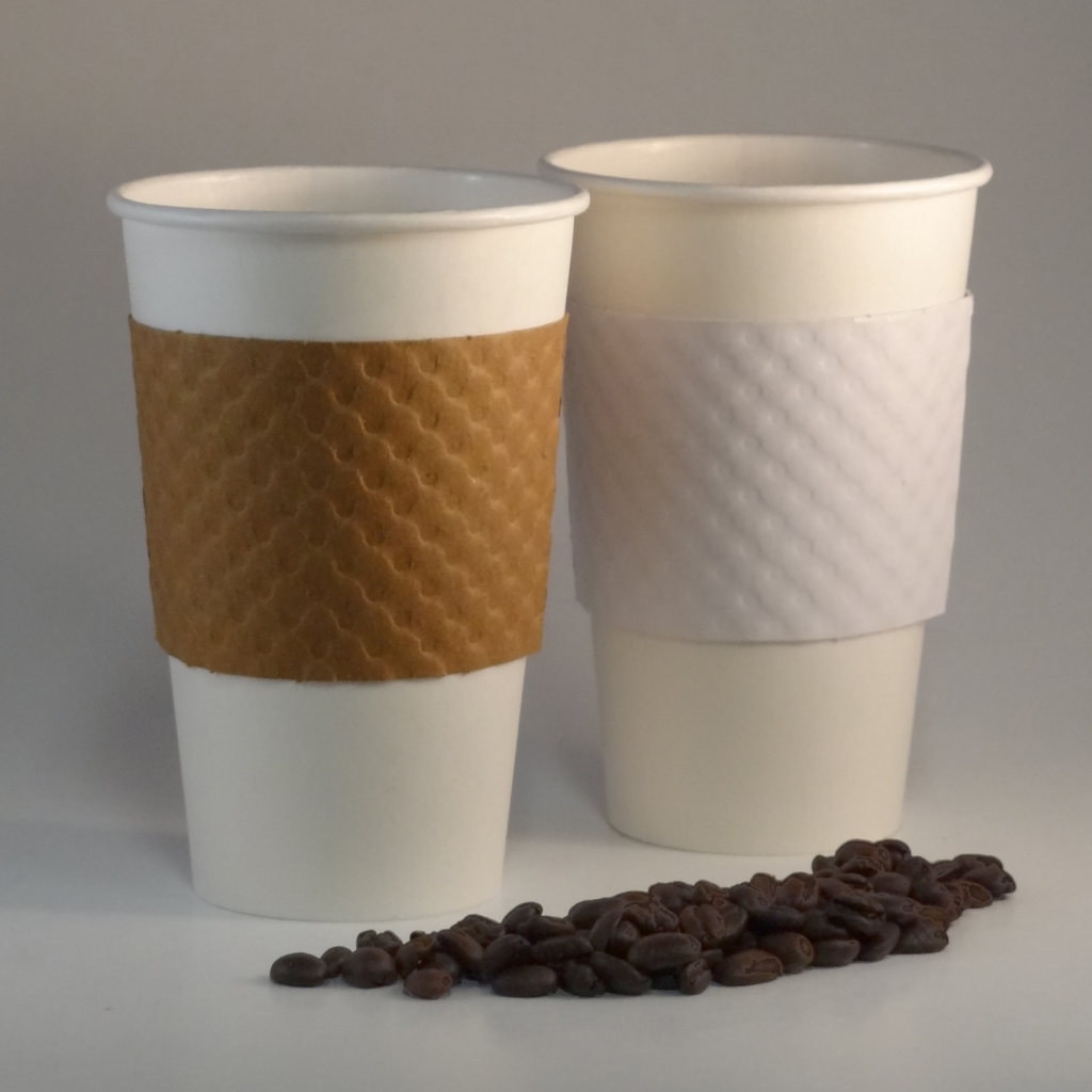 Бумажные кофейные стаканчики